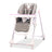 Asalvo Pink Bunny Highchair With Wheels