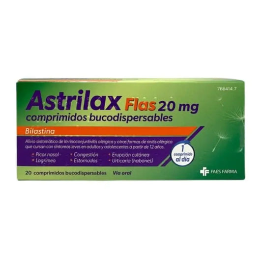 Astrilax Flas 20 Mg, 20 tablets