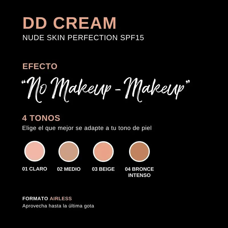 Atashi Dd Cream Moisturiser With Colour Spf 15 - Light Tone