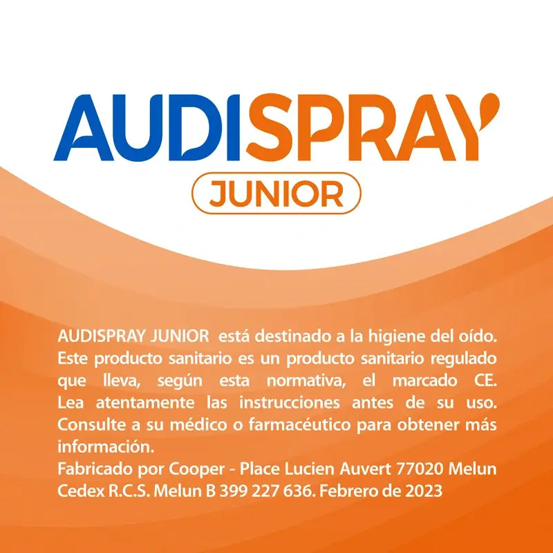 Audispray Junior Ear Cleaning Solution 15 ml