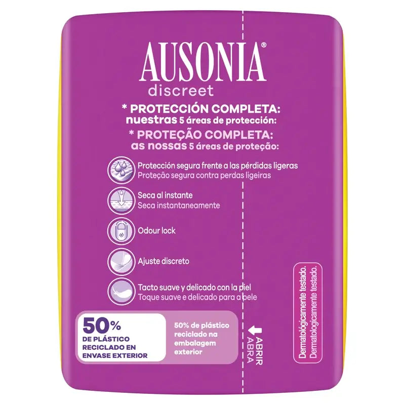 Ausonia Discreet Normal Urine Leakage Pads, 24 Units