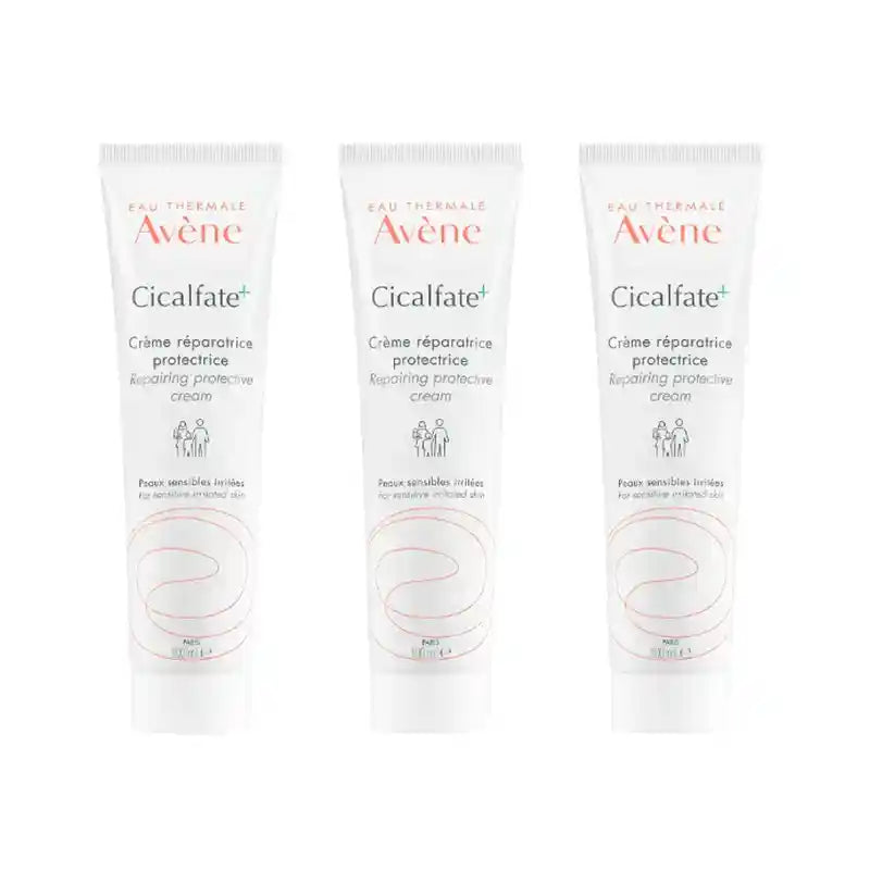 Avene Cicalfate Repair Cream, 3x100 ml