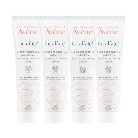 Avene Cicalfate Repair Cream, Pack 4 x 100 ml