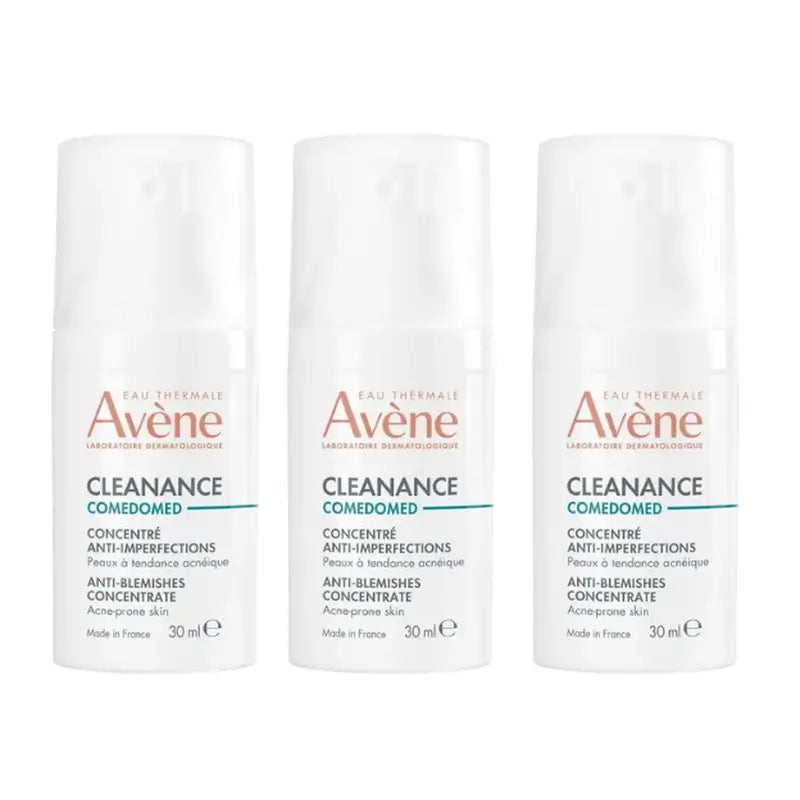 Avene Cleanance Comedomed Anti-Imperfections Concentrate, 3x30 ml