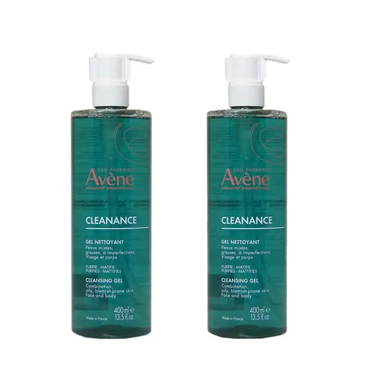 Avene Cleanance Cleansing Gel, 2X400 Ml
