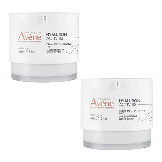 Avene Eau Thermale Hyaluron Activ B3 Night Cream, Pack 2 x 40 ml