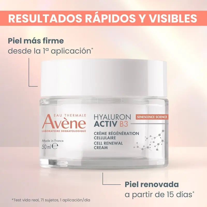 Avene Eau Thermale Hyaluron Activ B3 Cellular Regenerating Cream, 50 ml