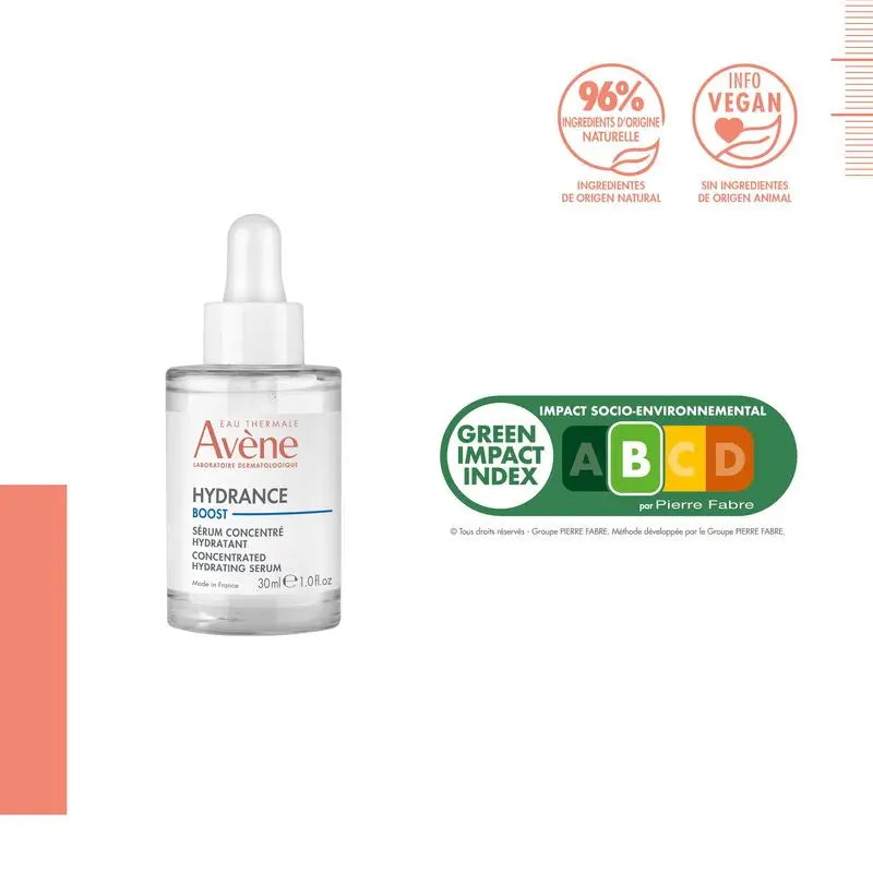 Avene Hydrance Boost Moisturising Serum Concentrate, 30 ml