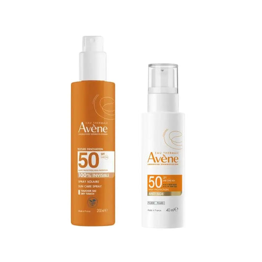 Avene Expert Anti-Ageing Spf50 40 Ml + Invisible Spray Spf 50 200 Ml