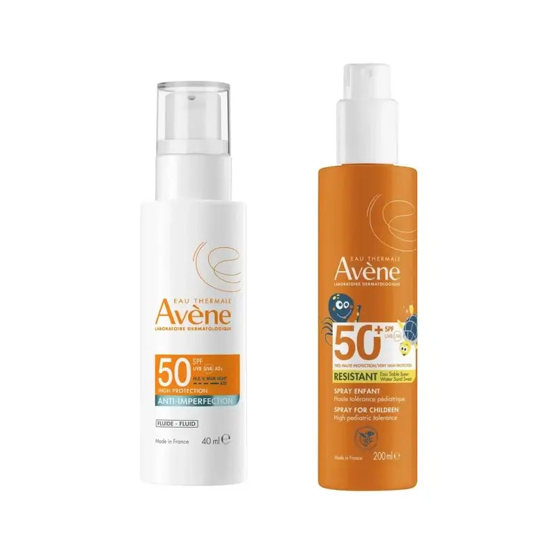 Avene Expert Anti-imperfections Spf50 40 Ml + Family Spray Spf50+ 400 Ml