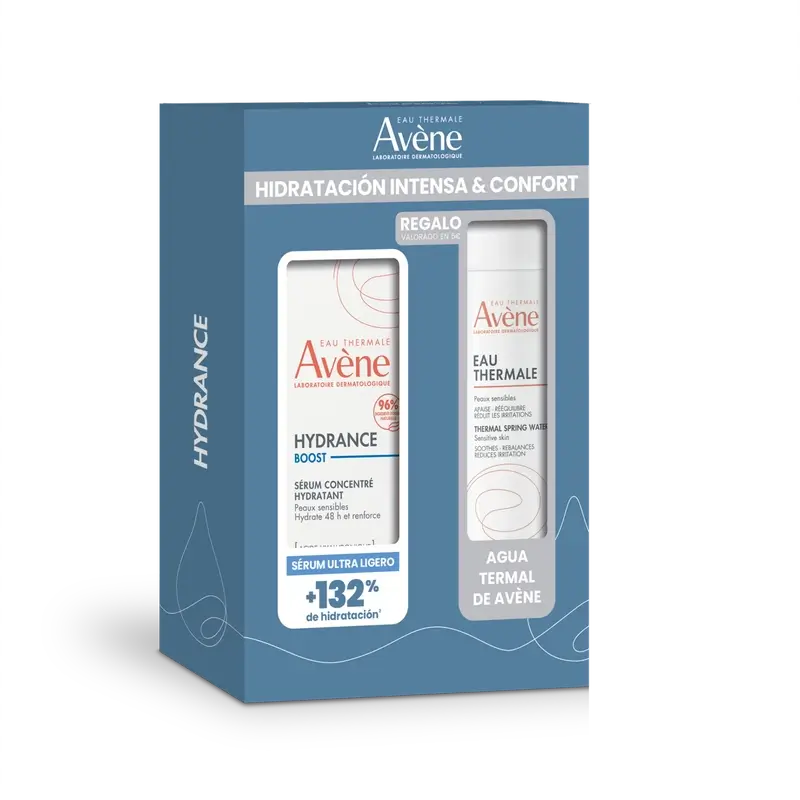 Avene Pack Hydrance Boost Moisturising Serum Concentrate 30 Ml + Free Avene Thermal Spring Water 50 Ml