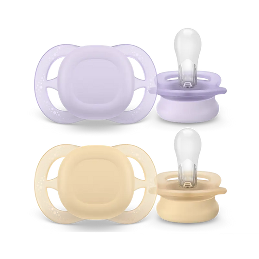 Avent Ultra Start Pacifier 0-2 M Girl, 2 Units