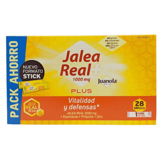 Juanola Royal Jelly Plus, 28 sticks