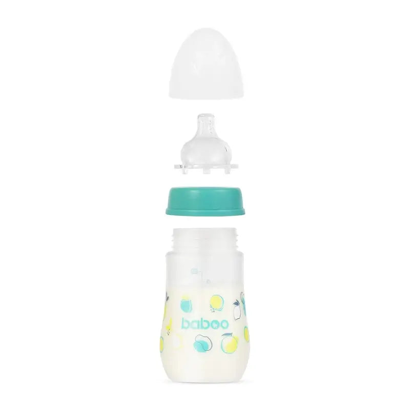 Baboo Anti-Colic Bottle 3+ Months Lagoon Fiesta, 250 ml