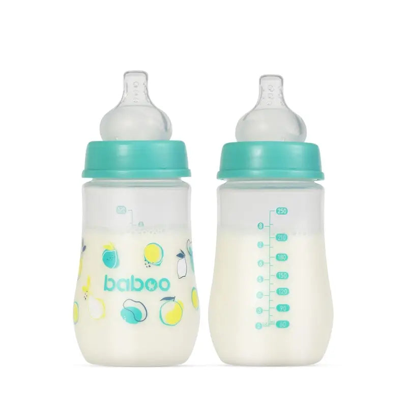 Baboo Anti-Colic Bottle 3+ Months Lagoon Fiesta, 250 ml