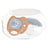 Baboo Calmy Physiological Pacifiers 6-12 Months Blue Haze, 2 units