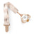 Baboo Pacifier Holder 0+ Months Au Naturale, 1 piece
