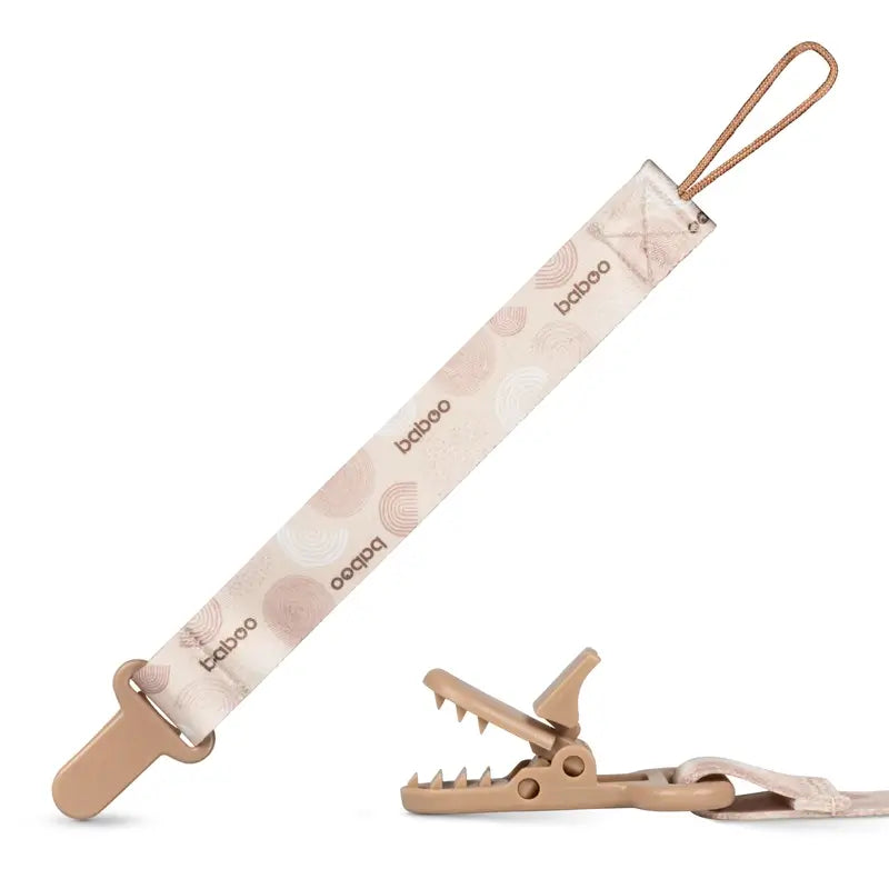 Baboo Pacifier Holder 0+ Months Au Naturale, 1 piece