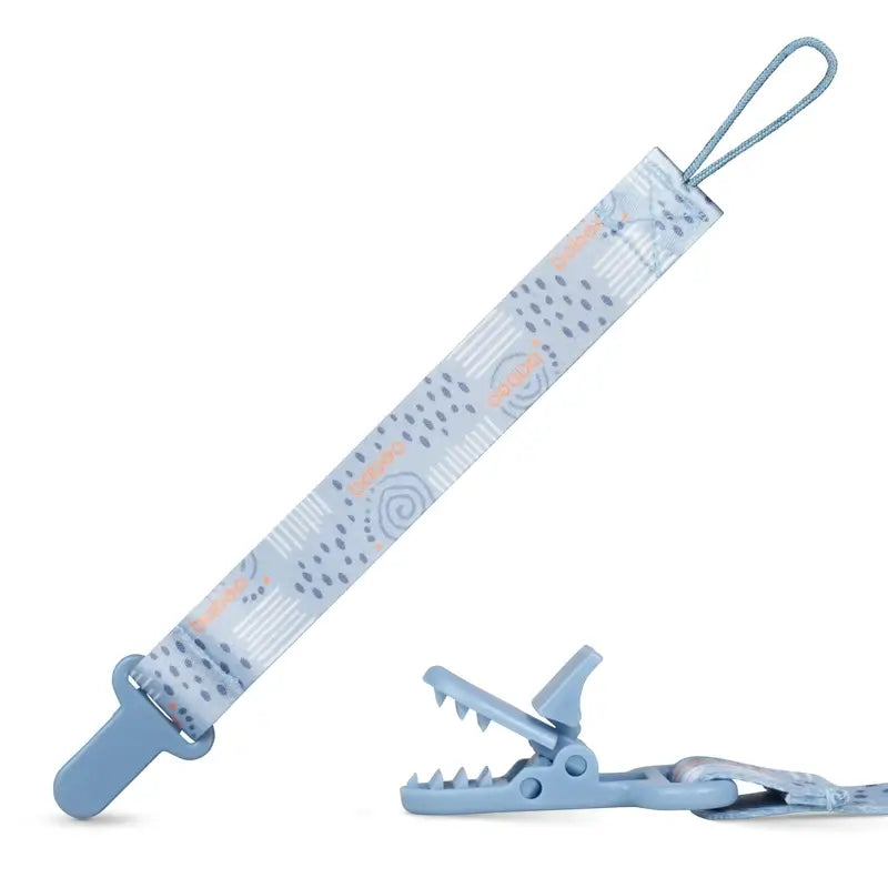 Baboo Dummy Holder 0+ Months Blue Haze, 1 piece