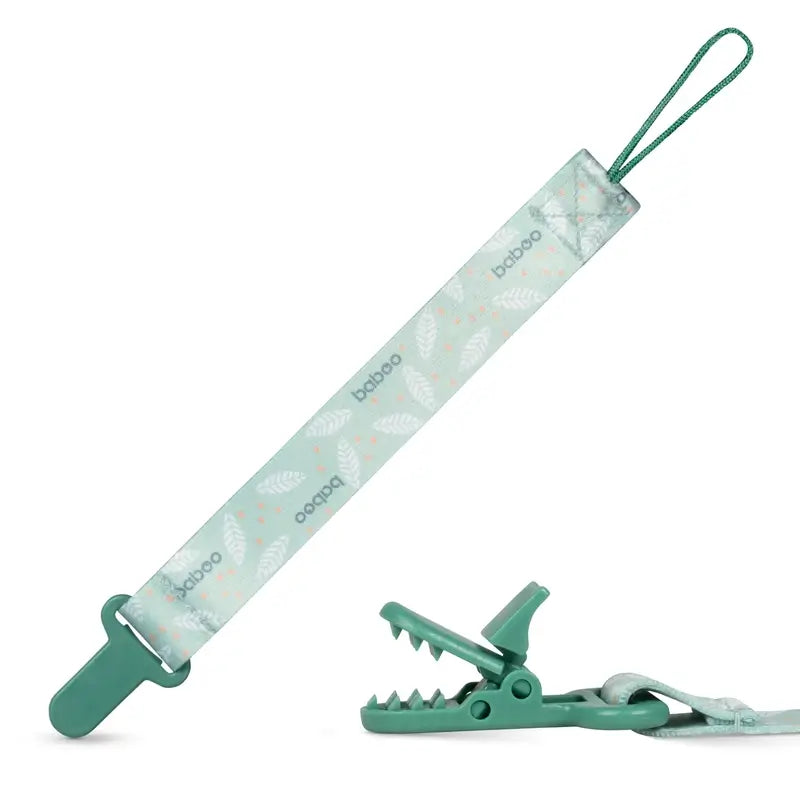 Baboo Pacifier Holder 0+ Months Peachy Keen, 1 piece