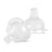 Baboo Wide Neck Anti-colic Teats Fast Flow, 6+ Months , 2 pieces