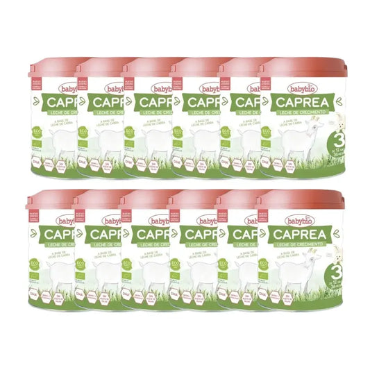 Babybio Caprea 3 Goat Milk 12-36 Months, Pack 12 x 800g