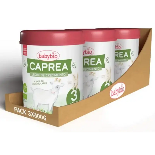 Babybio Caprea 3 Goat Milk 12-36 Months, Pack 3 x 800g