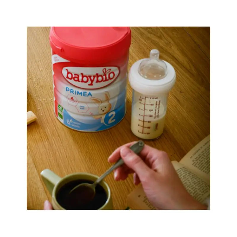 Babybio Primea 2 Cow's Milk Continuacion 6-12 Months, 800g