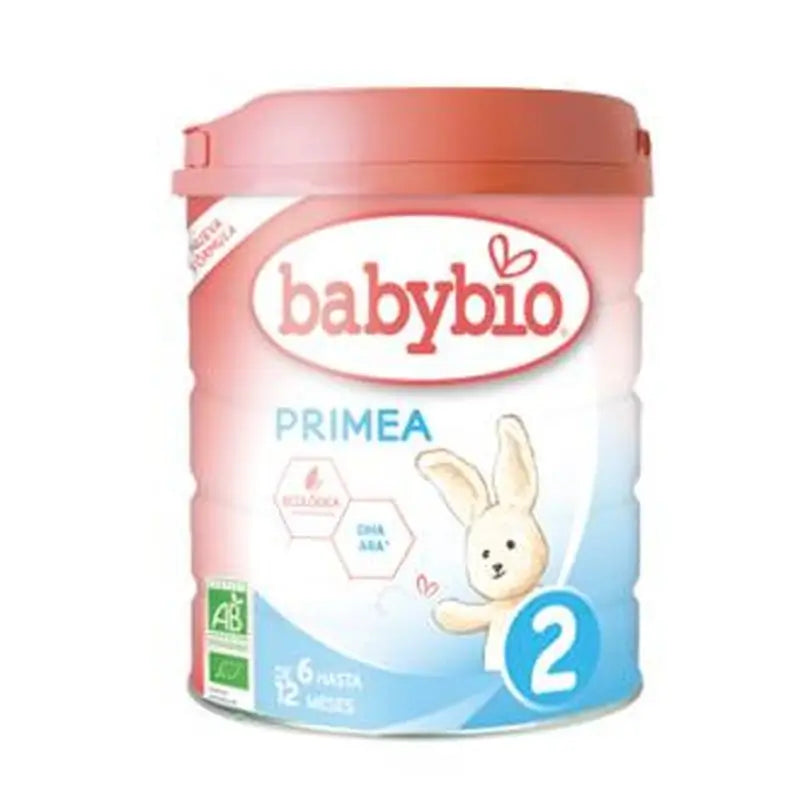Babybio Leche Primea 2 Cow's Milk Continuation 6-12 Months 800G