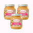 Babybio Peach-Apple, Pack 3 x 130 g