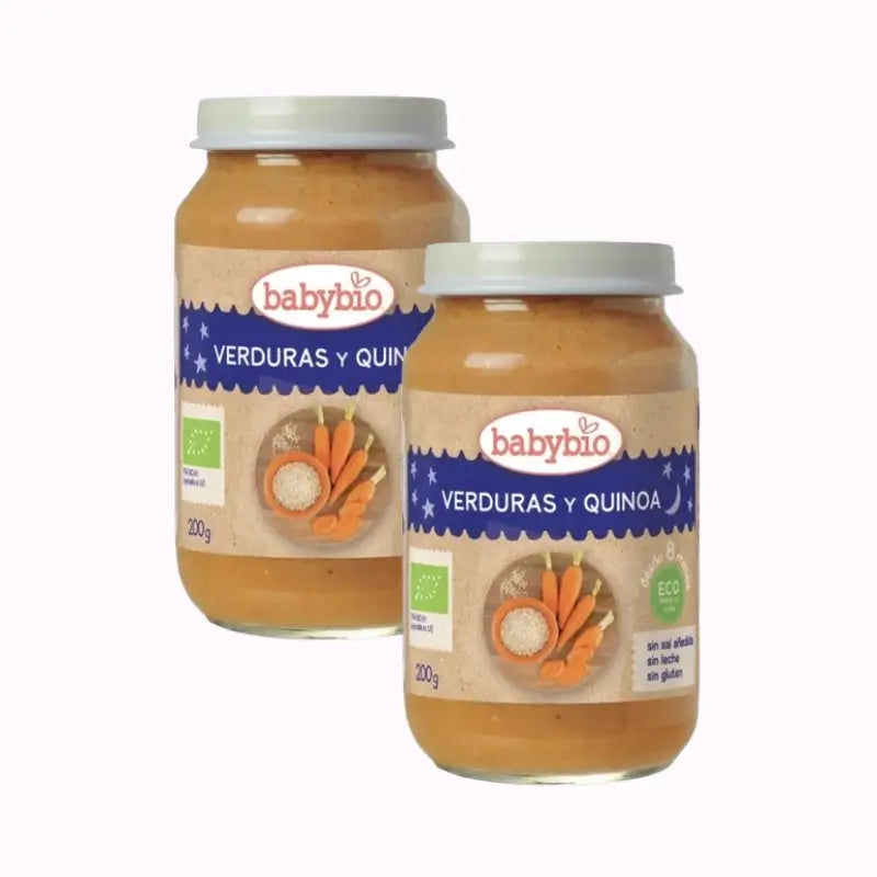 Babybio Traditional Quinoa Menu, Pack 2 x 200 grams