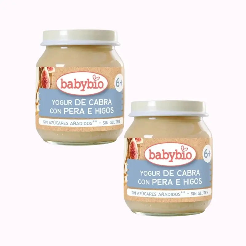 Babybio Goat Yoghurt With Buttermilk And Figs, Pack 2 x 130 g