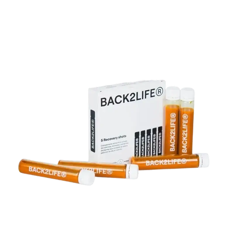 Back2Life Anti-Hangover Nutritional Supplement ,25 ml X 5 units