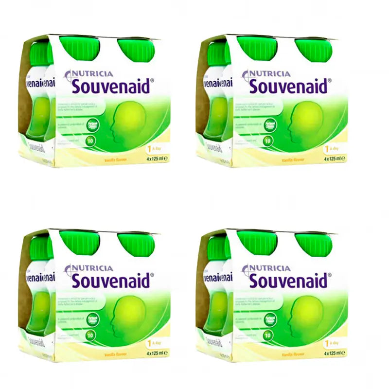 Nutricia Souvenaid Vanilla Flavoured Smoothies 16 Units x 125 ml