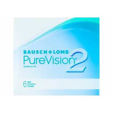 PureVision2 Monthly Contact Lenses, 6 Units