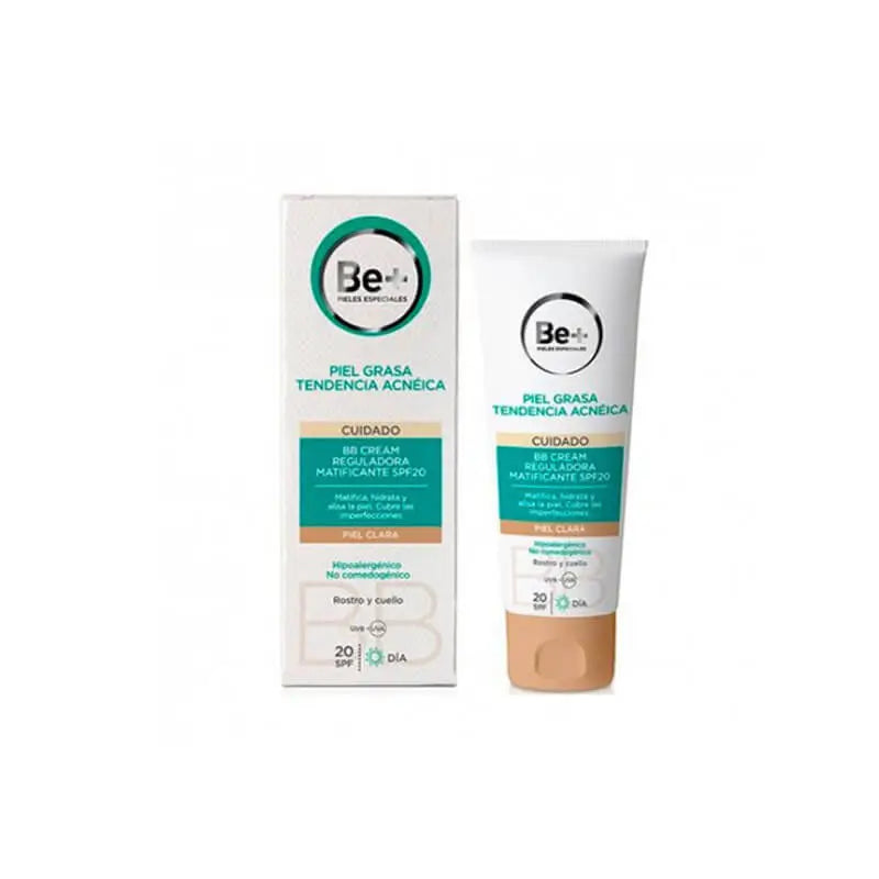 BE+ BB Cream mattifying regulating BB Cream spf 20 oily skin light tone 40 ml