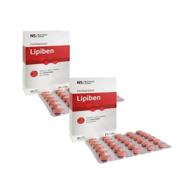Be+ Ns Cardioprotect Lipiben, 2X90 Tablets