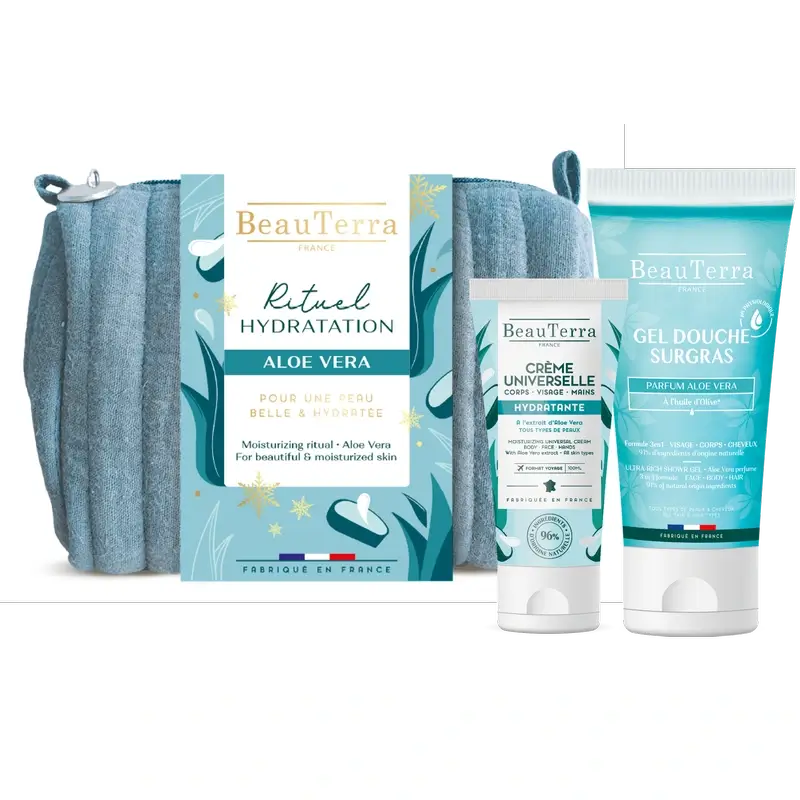 Beauterra Body Hygiene Aloe Vera Moisturising Ritual Toiletry Set