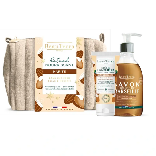 Beauterra Body Care Shea Butter Nourishing Ritual Toiletry Set