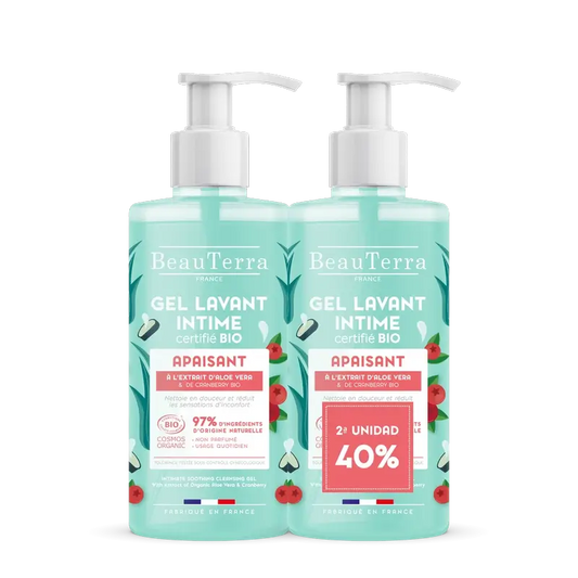 Beauterra Body Hygiene Duo Pack Soothing Intimate Gel Bio 500 Ml 2nd pc 40%.
