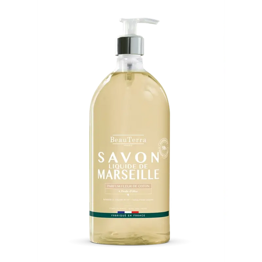 Beauterra Cotton Flower Marseille Soap , 1000 ml