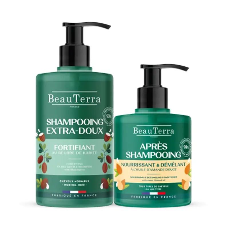 Beauterra Pack Fortifying Shampoo 750 Ml + Conditioner 500 Ml