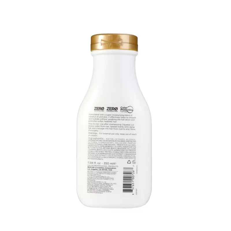 Beaver Coconut Oil & Quinoa Moisturising Conditioner , 350 ml