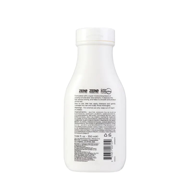 Beaver Coconut Oil & Quinoa Moisturising Shampoo , 350 ml