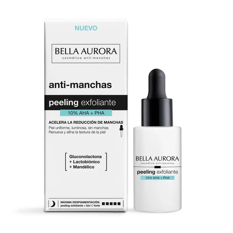 Bella Aurora Anti-Blemish Peeling Exfoliating Peel 10% Aha + Pha , 20 ml