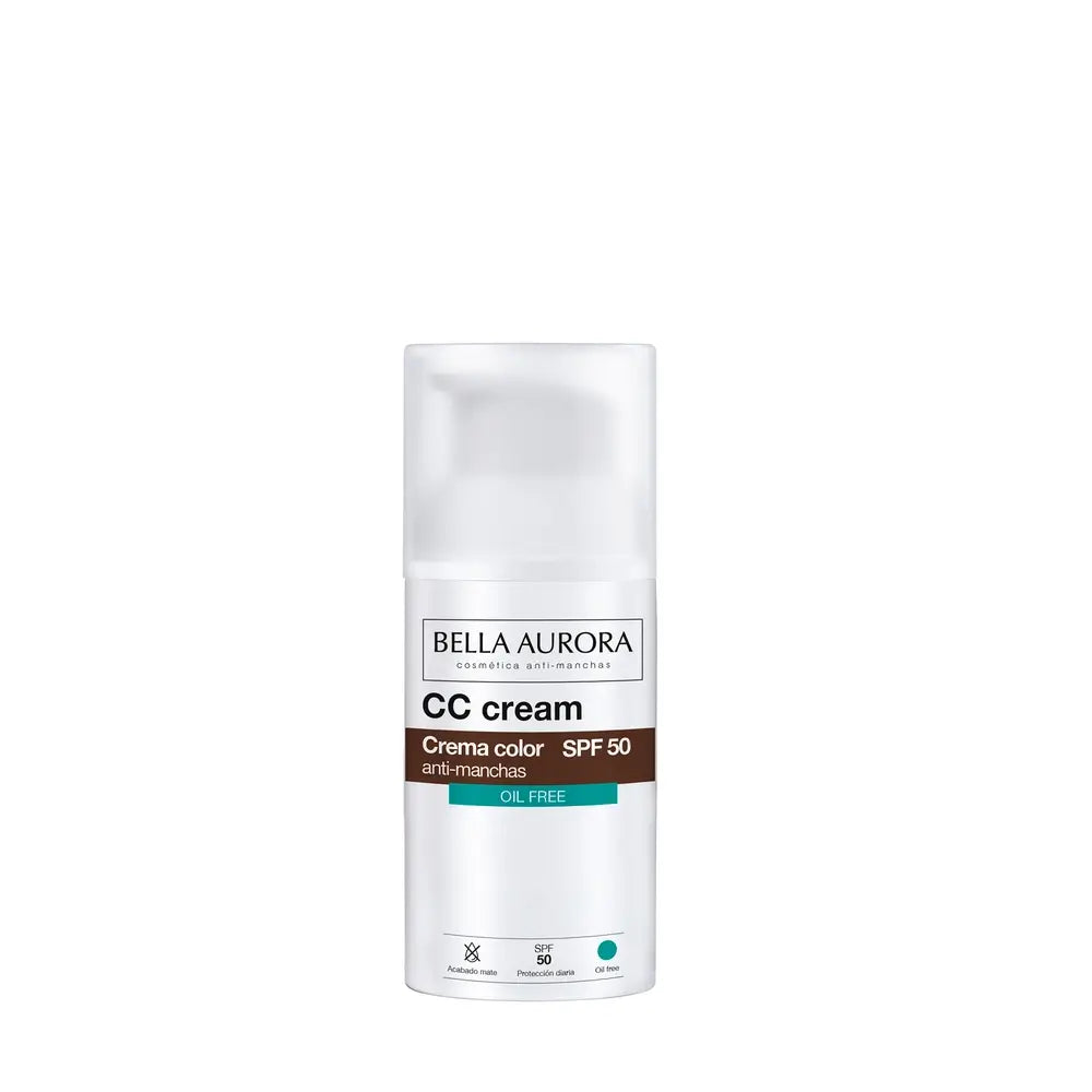 Bella Aurora Cc Cream Spf50+ Oil-Free , 30 ml.