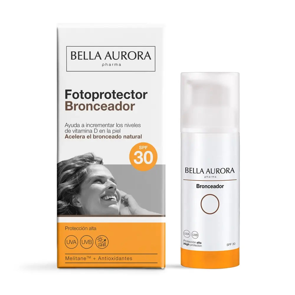 Bella Aurora Sunscreen Tanning Sunscreen, 50 ml