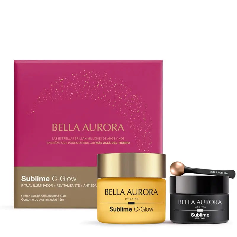 Bella Aurora Sublime Anti-Aging Illuminator Pack C-Glow + Eye Contour , 50 + 15 ml