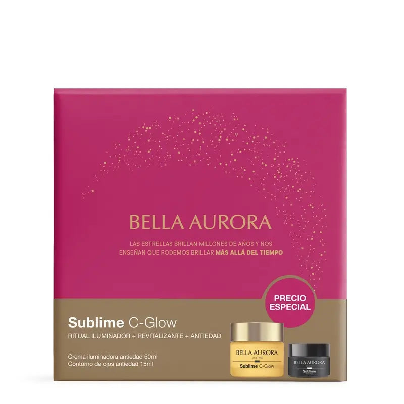 Bella Aurora Sublime Anti-Aging Illuminator Pack C-Glow + Eye Contour , 50 + 15 ml