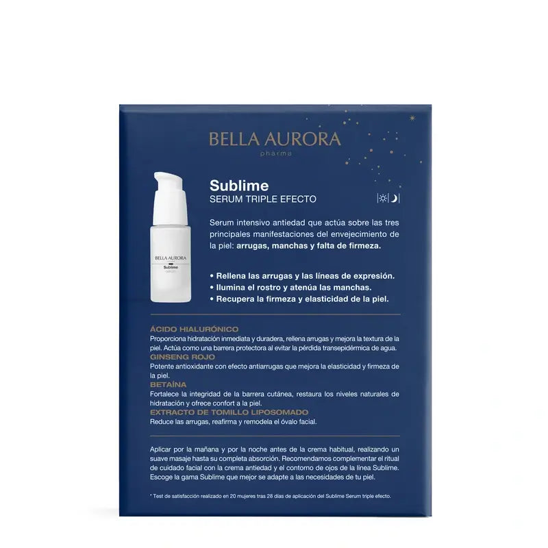 Bella Aurora Sublime Triple Effect Serum, 30 ml